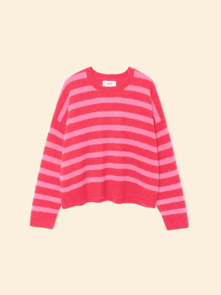 Lela sweater - red rose