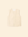 Thea vest - cream
