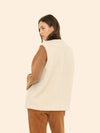 Thea vest - cream