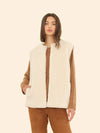 Thea vest - cream