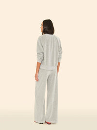 Manon velour pant - grey