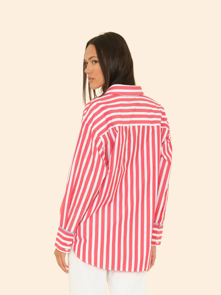 Scarlet Stripe Gillan shirt