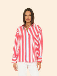 Scarlet Stripe Gillan shirt