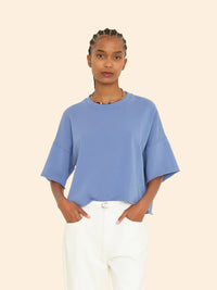 Romeo sweatshirt - Cape Blue