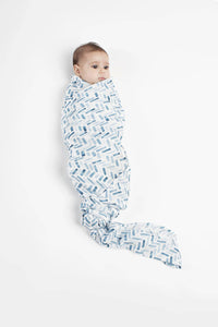 Muslin swaddle - Chevron