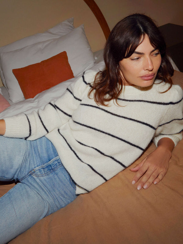 Busy sweater - Marina stripe