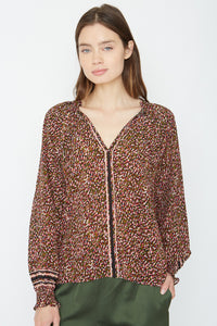 Miki dot blouse