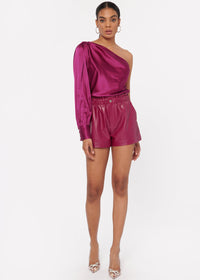 Violette bodysuit - beetroot