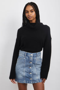 Imogen turtleneck - black