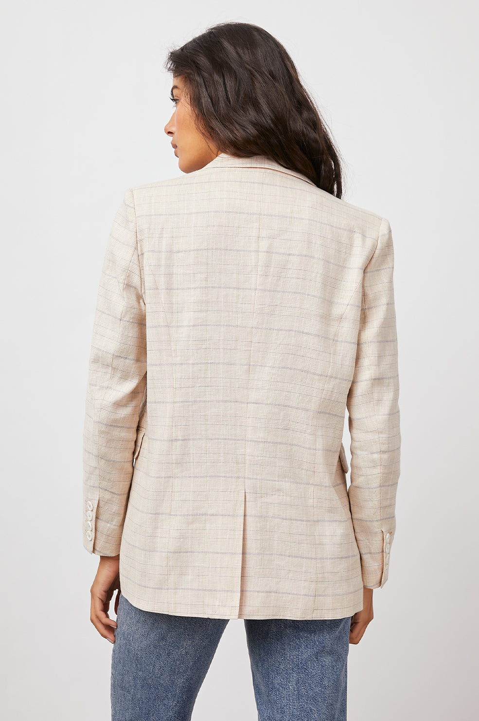 Jac blazer - sand check