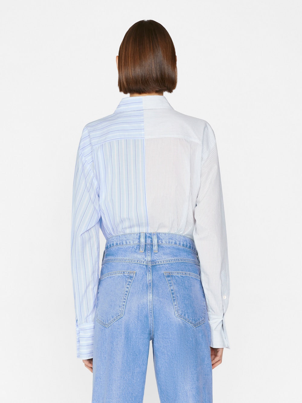 Le mix oversized button down