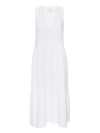 Nadie tiered dress -white