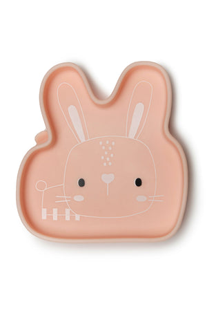 bunny snack plate