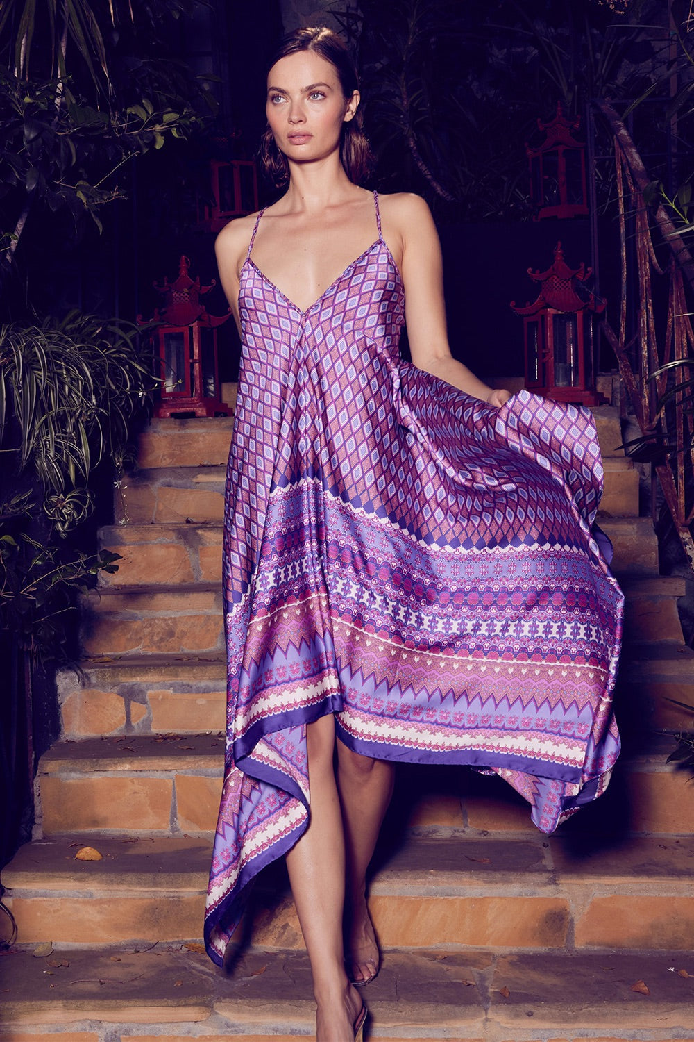 Delfina dress - violet