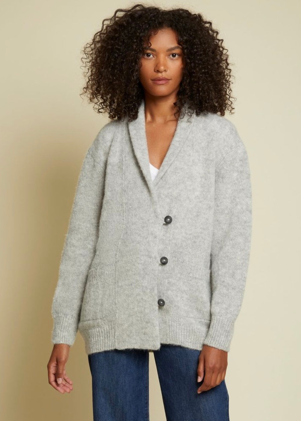Tennessee cardigan- oyster