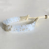 Periwinkle silver sky bracelet