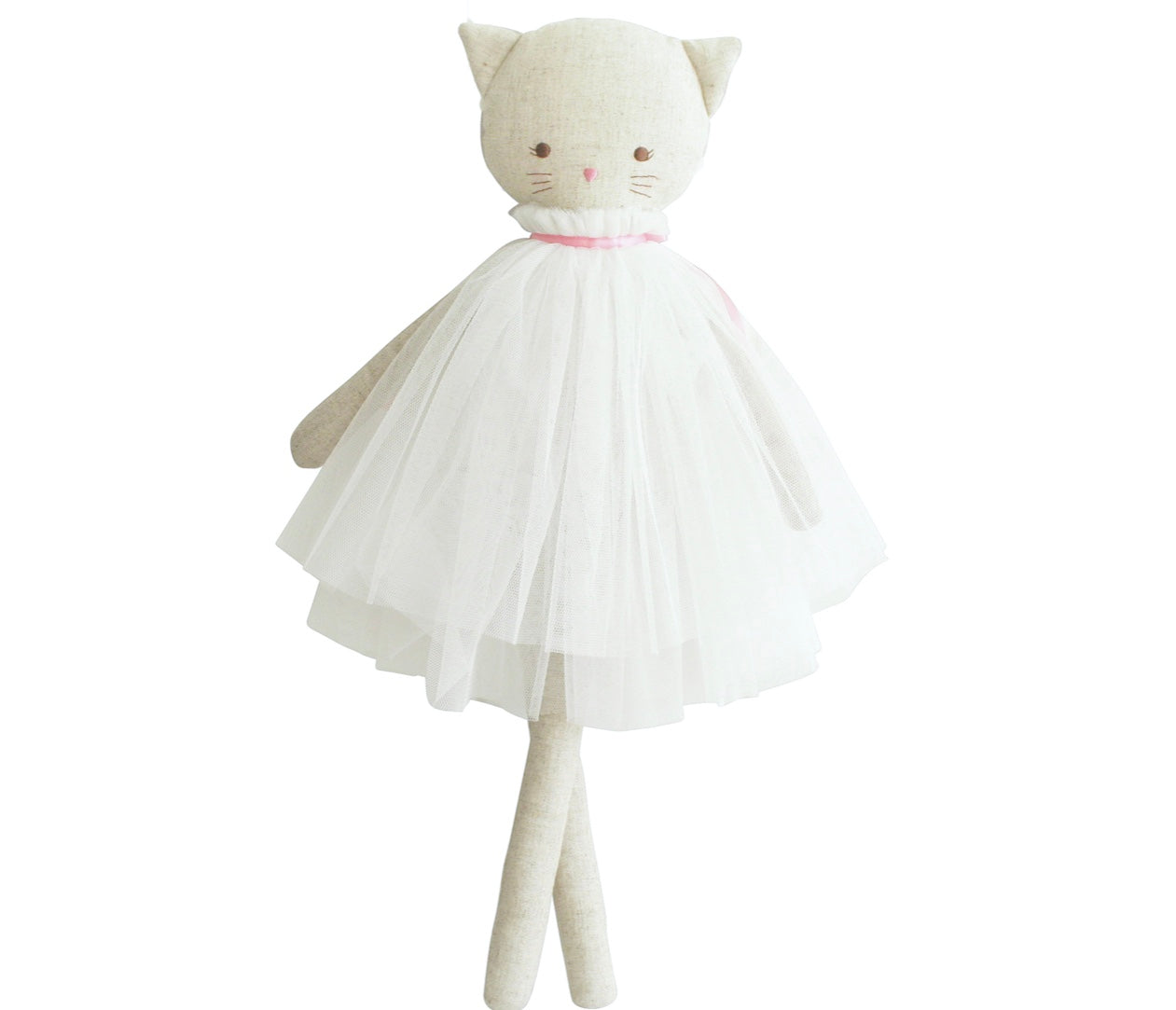 Aurelie linen Cat - ivory