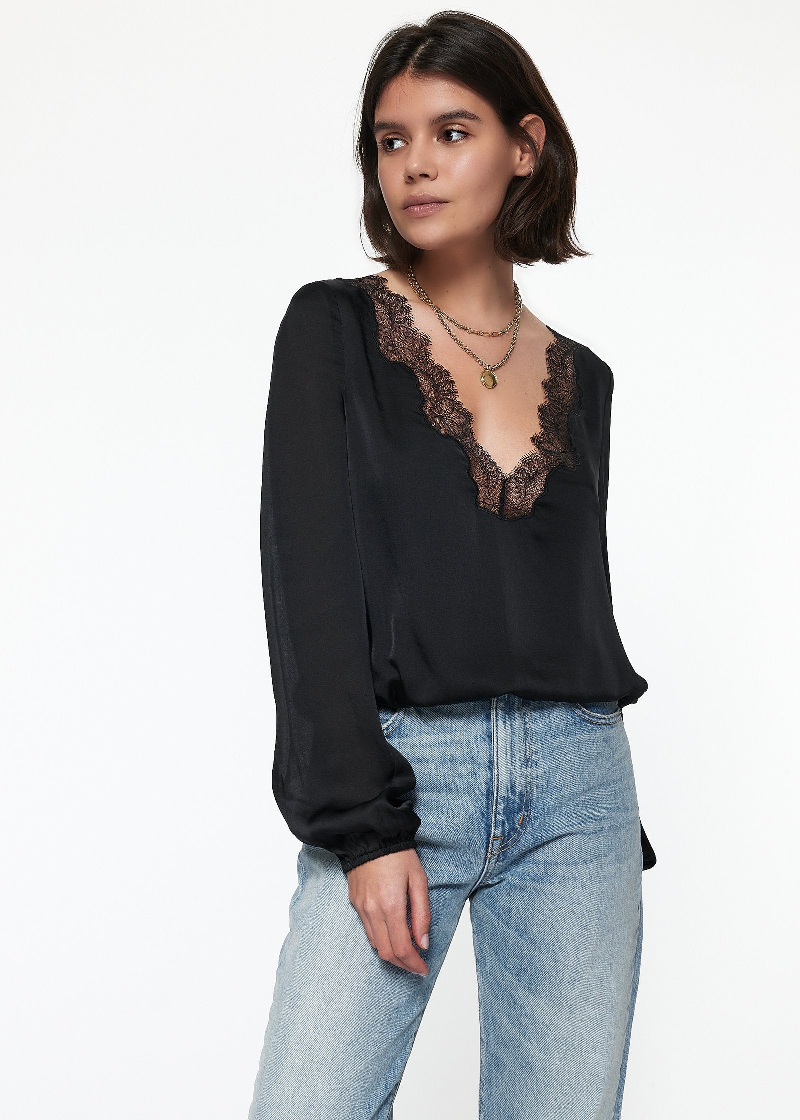 Moira blouse - black