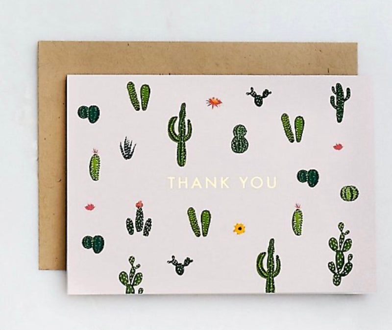 Cactus card set
