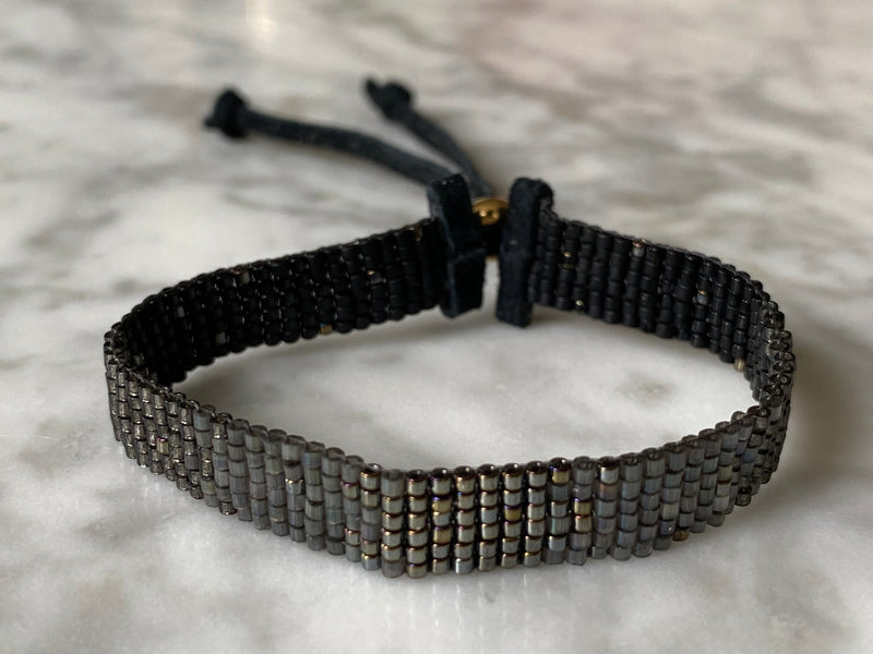 Black ombré bracelet
