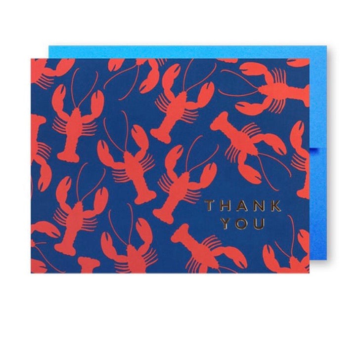 Lobster thank you notes