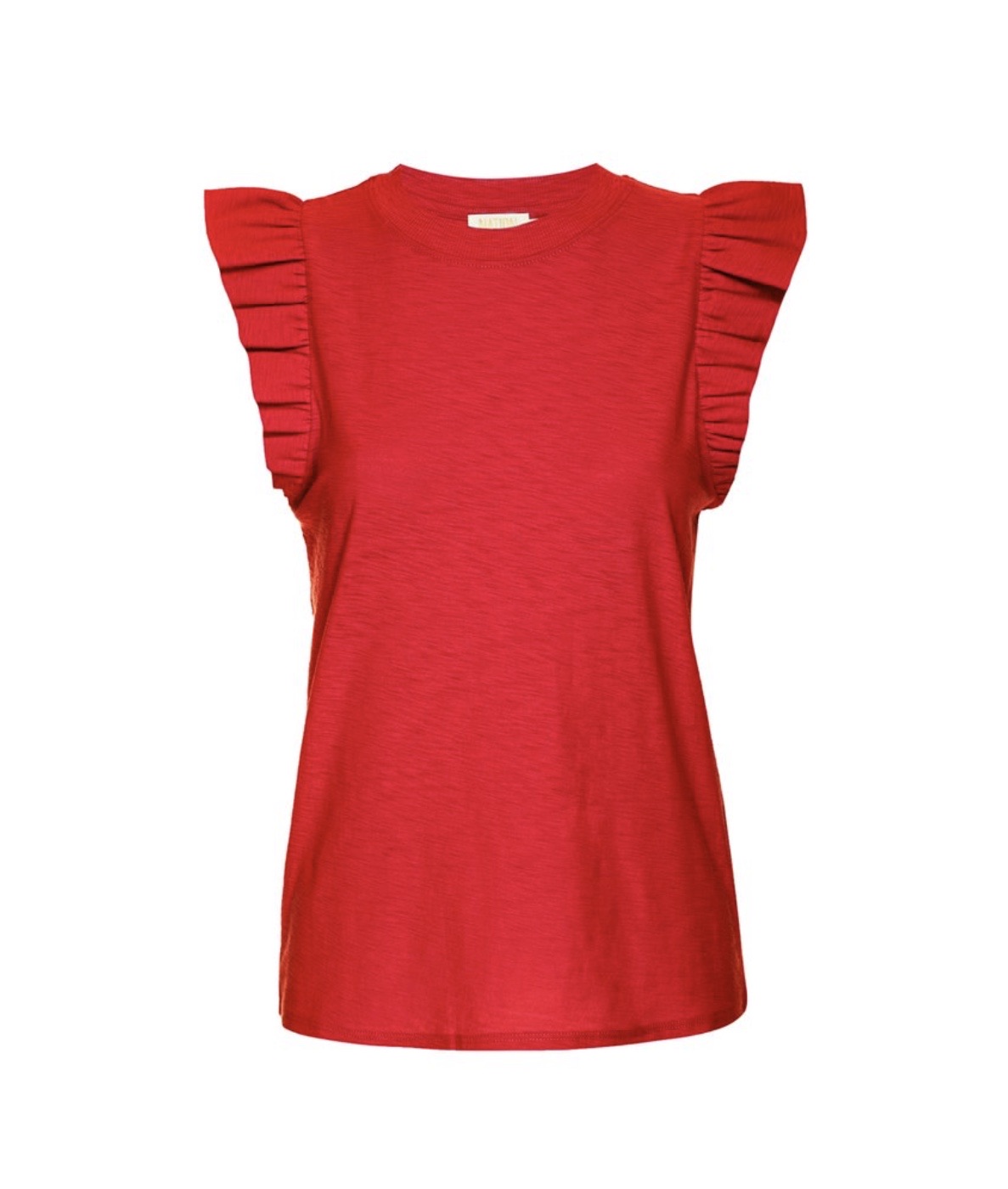 Paulette tank - Campari