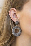 MOD circle earrings