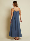 Lila dress - denim blue