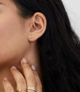 Luster earrings